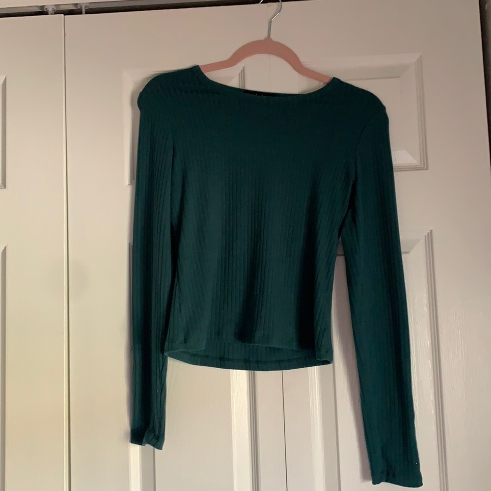 Forest Green Long Sleeve (used once)